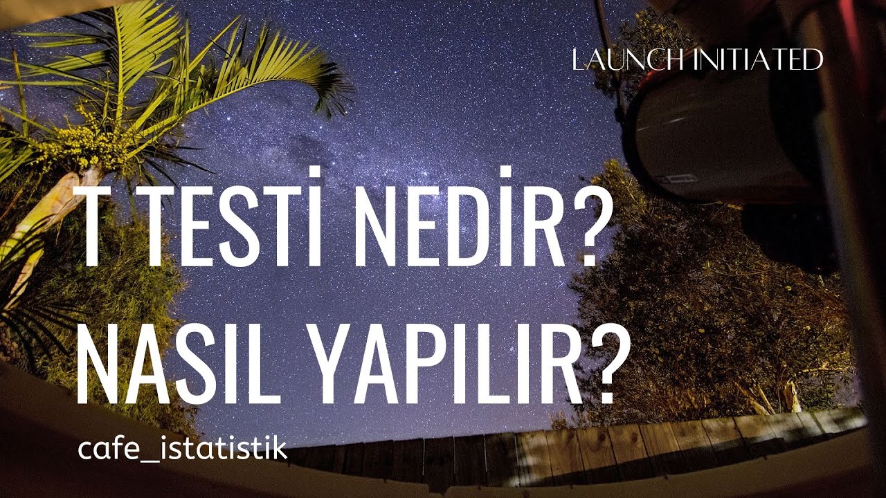 T testi nedir?  SPSS, Jamovi ve R'da nasıl yapılır?