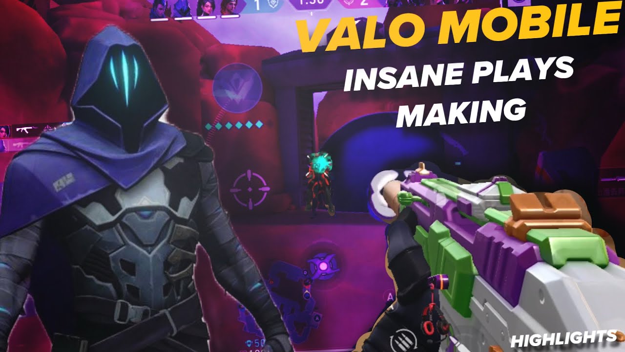 Valorant Mobile Highlights | Iphone 13 Pro |120FPS Gameplay –