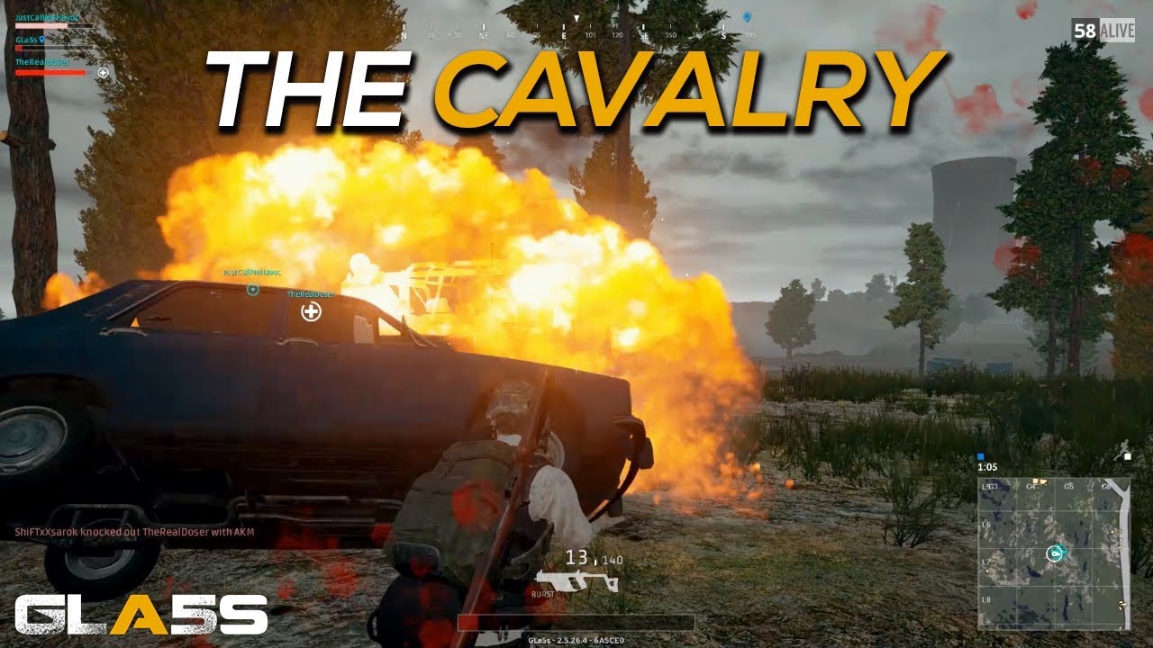 The Cavalry (Squads 2017) - PlayerUnknowns Battlegrounds (PUBG)