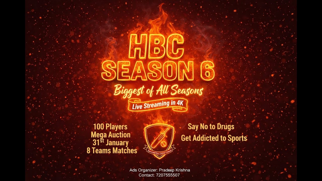 HBC Season 6 Mega Auction 🚨 | 8 Teams • Biggest Bidding War Ever 🔥