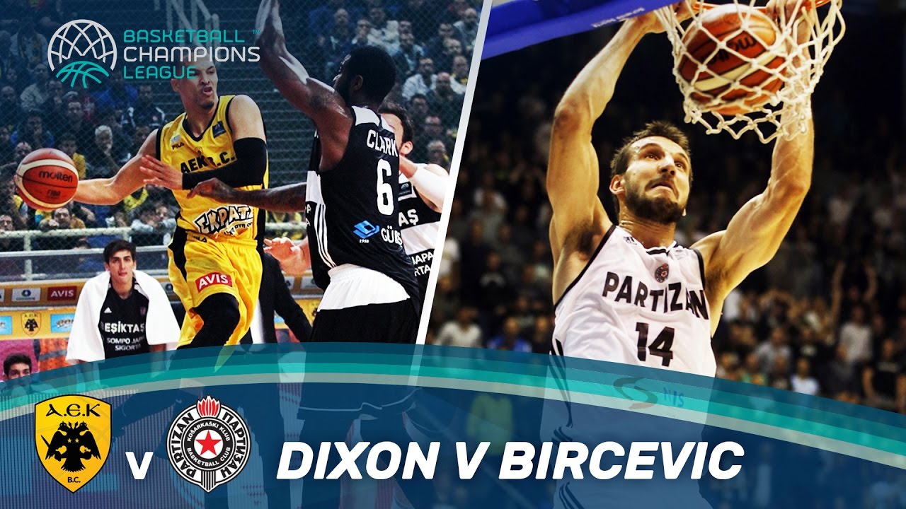 Michael Dixon v Stefan Bircevic - Head-to-Head - Basketball Champions LeagueL-20161122