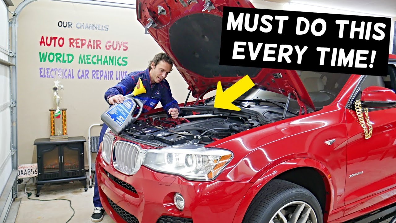 BMW BLEED COOLING SYSTEM, BLEED ANTIFREEZE BMW X3 X4 F25 F26