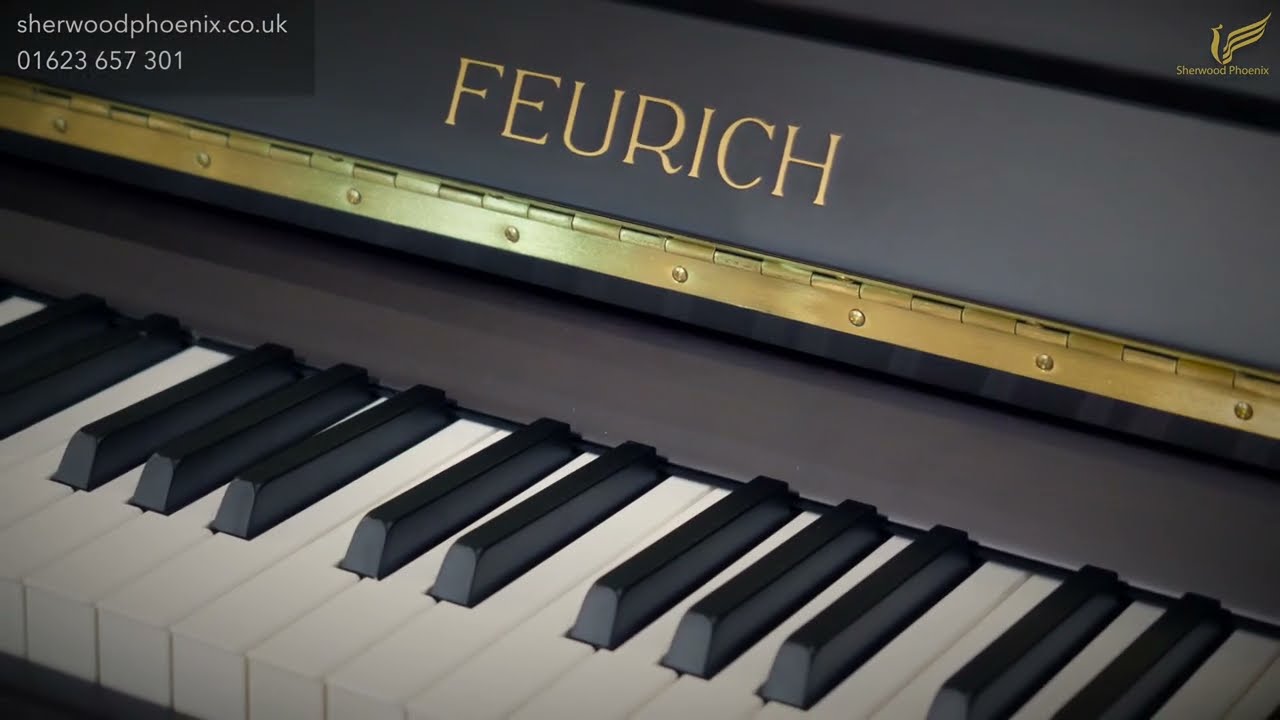 Feurich 122 Universal in Satin Finish Comparison Demonstration | Sherwood Phoenix