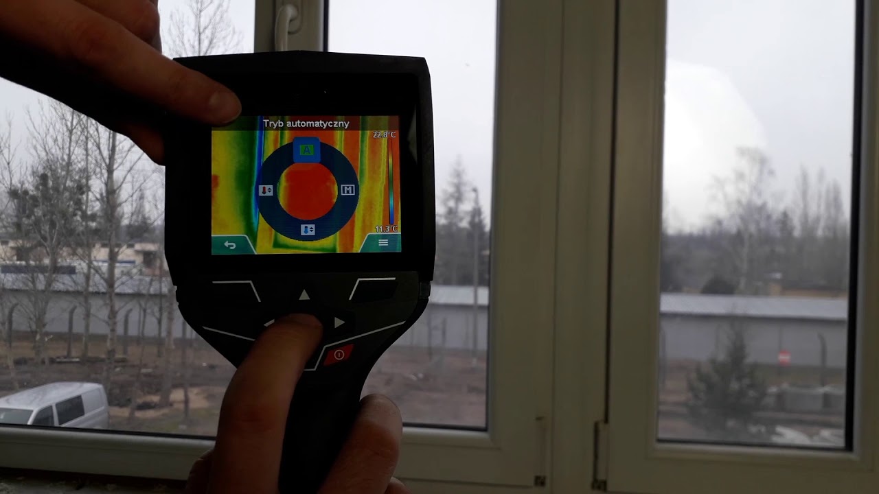 Kamera termowizyjna Bosch GTC 400 C - sprawdzanie szczelności okien cz.3