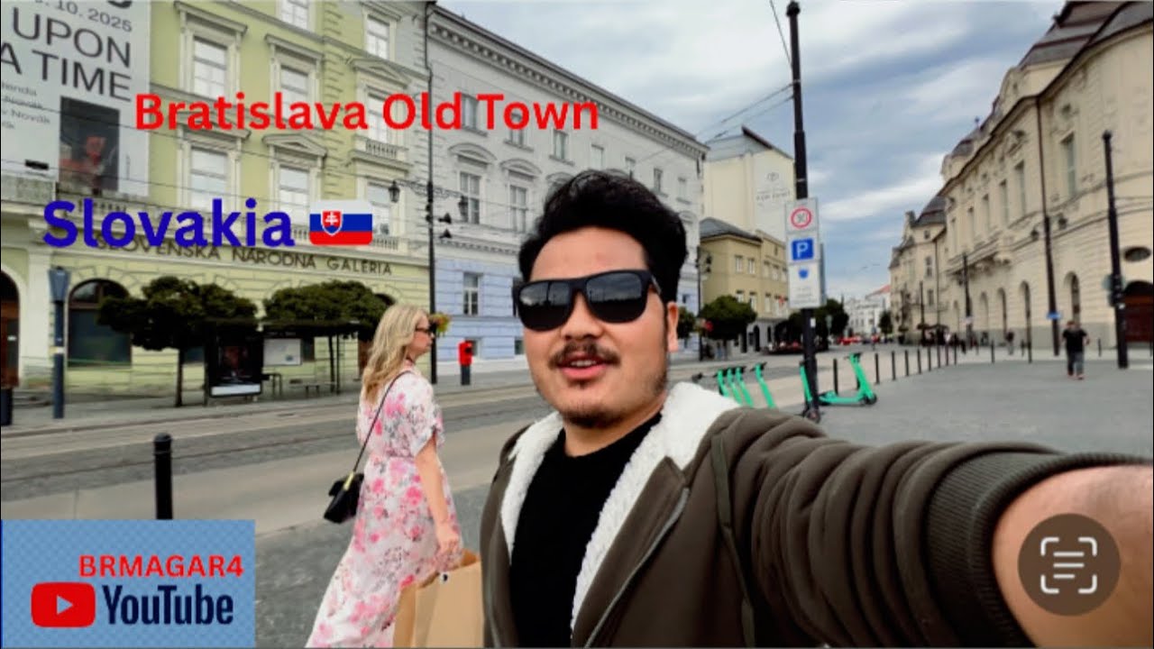 Bratislava old town city 🏙️ slovakia 🇸🇰 we are enjoying here with my friend 🤗#slovakia @BRMAGAR4 