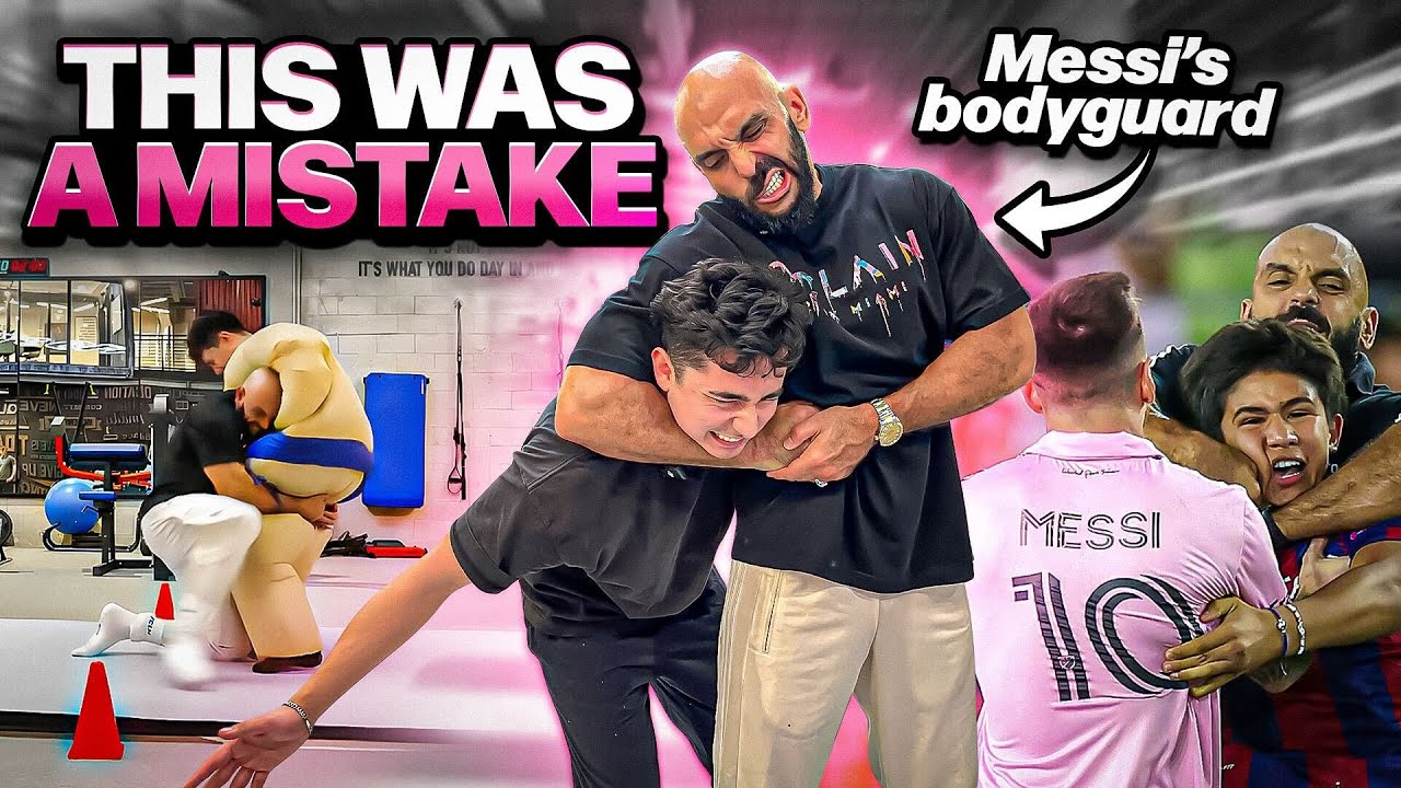 Messi’s Bodyguard Put Me Through His INTENSE Workout