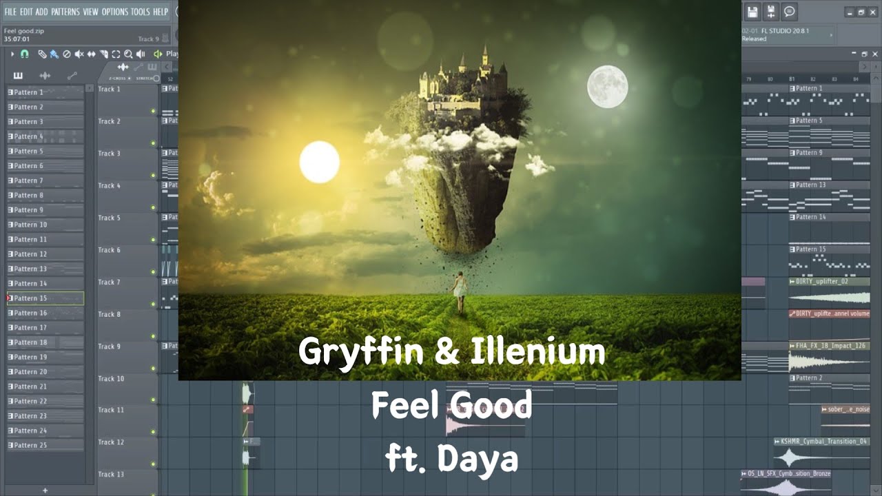 Gryffin, Illenium  - Feel Good (ft,  Daya) FL Studio Remake