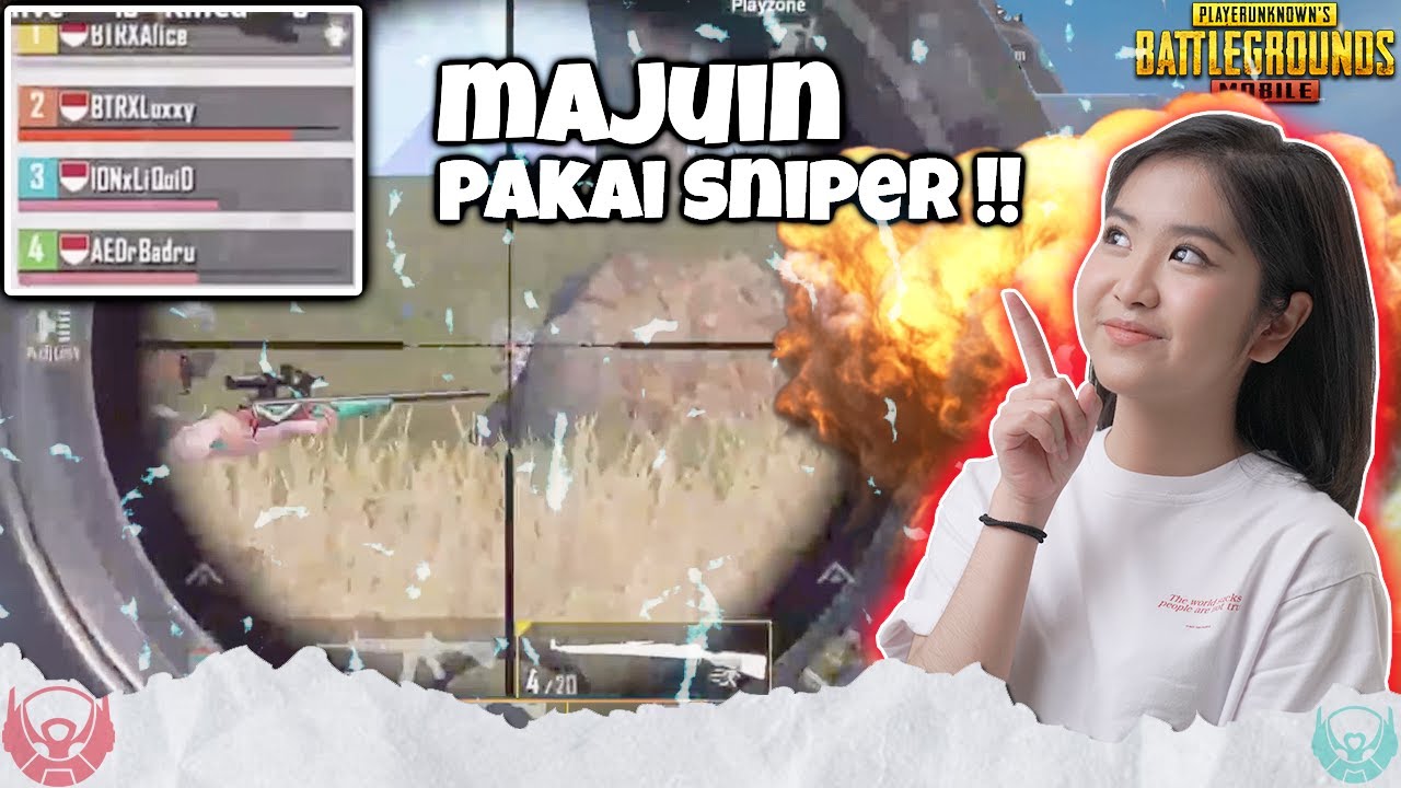 KETIKA TRIO SNIPER JADI SATU TEAM !? - Pubg Mobile Indonesia