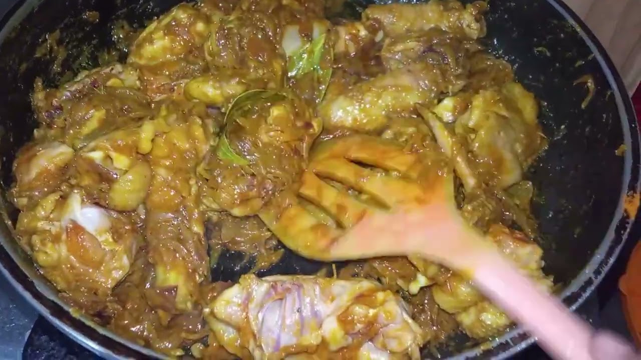 মজাদার সোনালি মুরগি ভুনা রেসিপি #cooking #recipe 