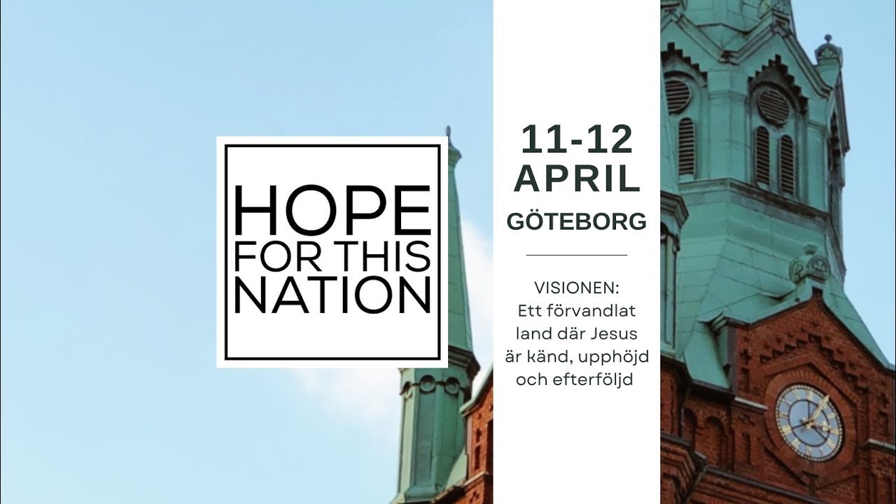 Hope for this nation - Göteborg 11 April 2025