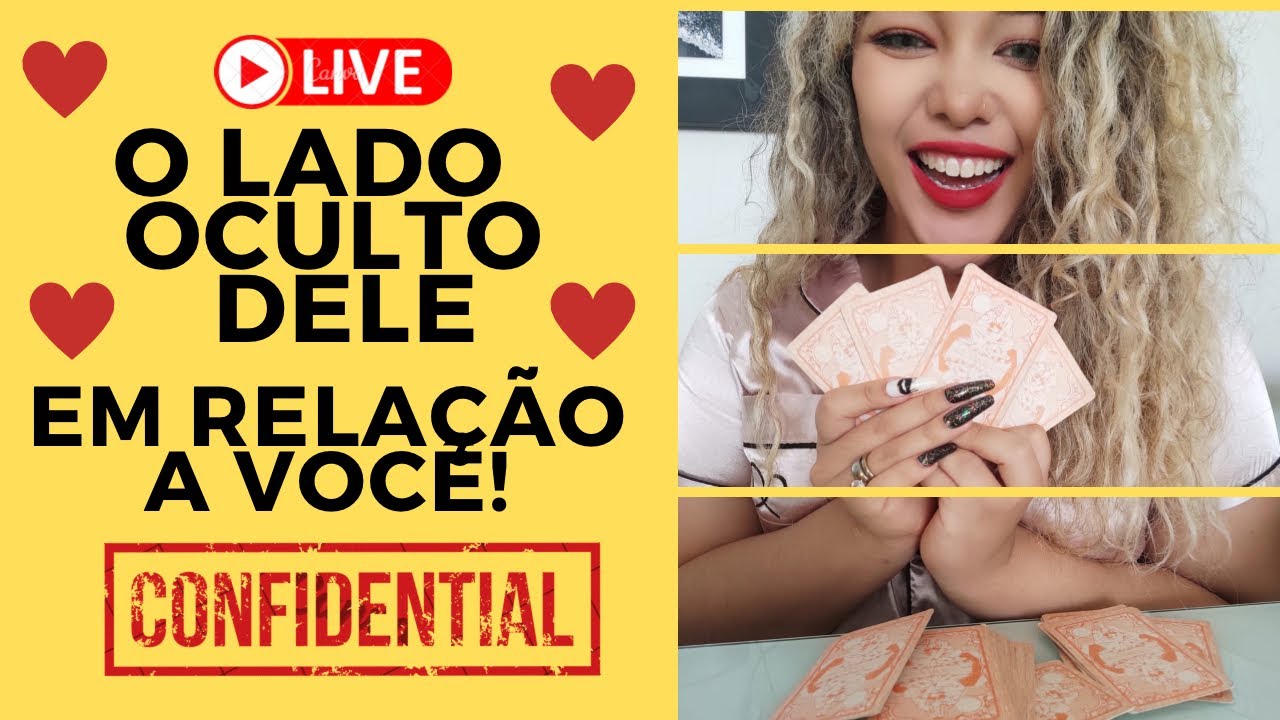REVELA&Ccedil;&Otilde;ES BOMB&Aacute;STICAS! O LADO OCULTO DELE EM RELA&Ccedil;&Atilde;O A VOC&Ecirc;! #tiragemdecartas #tarotbrasil