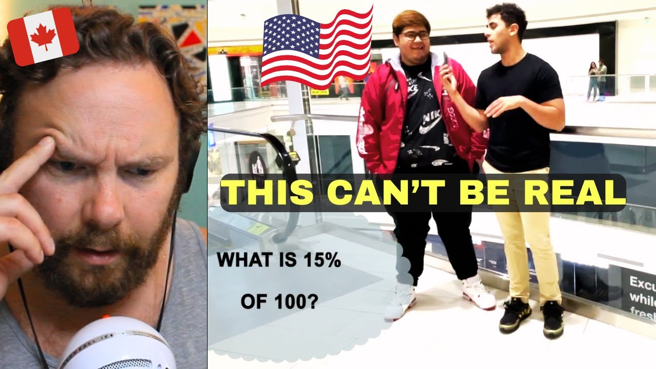 Canadian Guy STUNNED how dumb Americans are