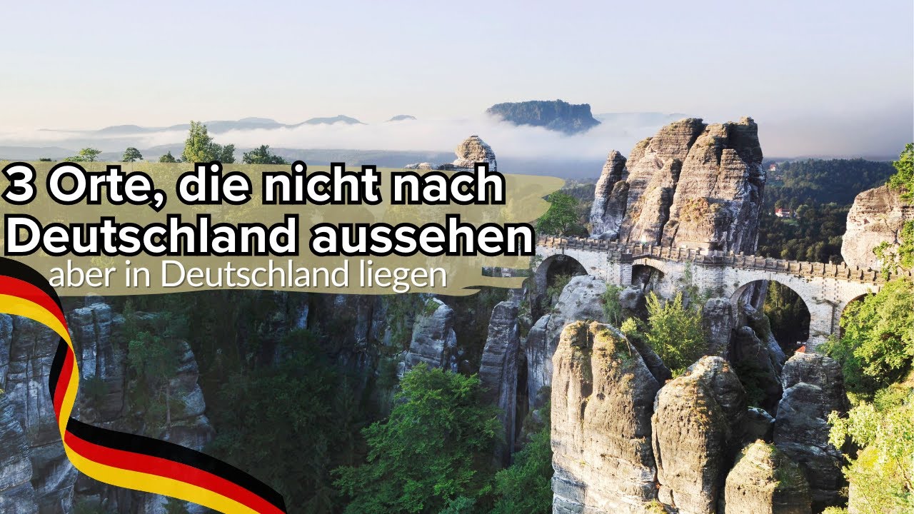Orte, die nicht nach Deutschland aussehen 😱 | Perfekt f&uuml;r einen Tagesausflug im eigenen Land!