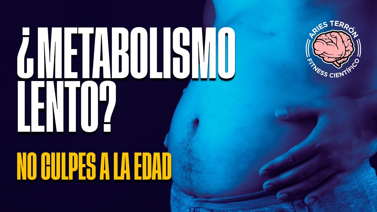 ¿ENGORDAMOS por LA EDAD y un METABOLISMO LENTO? 🤔- [Nueva Evidencia]