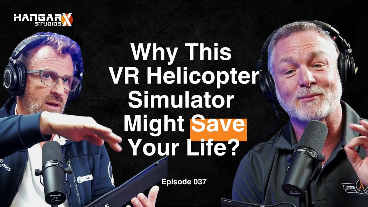 Inside the World&rsquo;s First FAA-Certified VR Helicopter Simulator | Fabi Riesen &bull;37