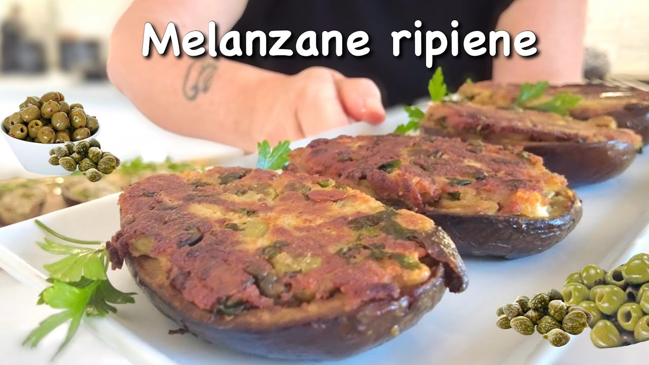 Легко ФАРШИРОВАННЫЕ БАКЛАЖАНЫ БЕЛЫЕ БЕЗ ДУХОВКИ 🍆