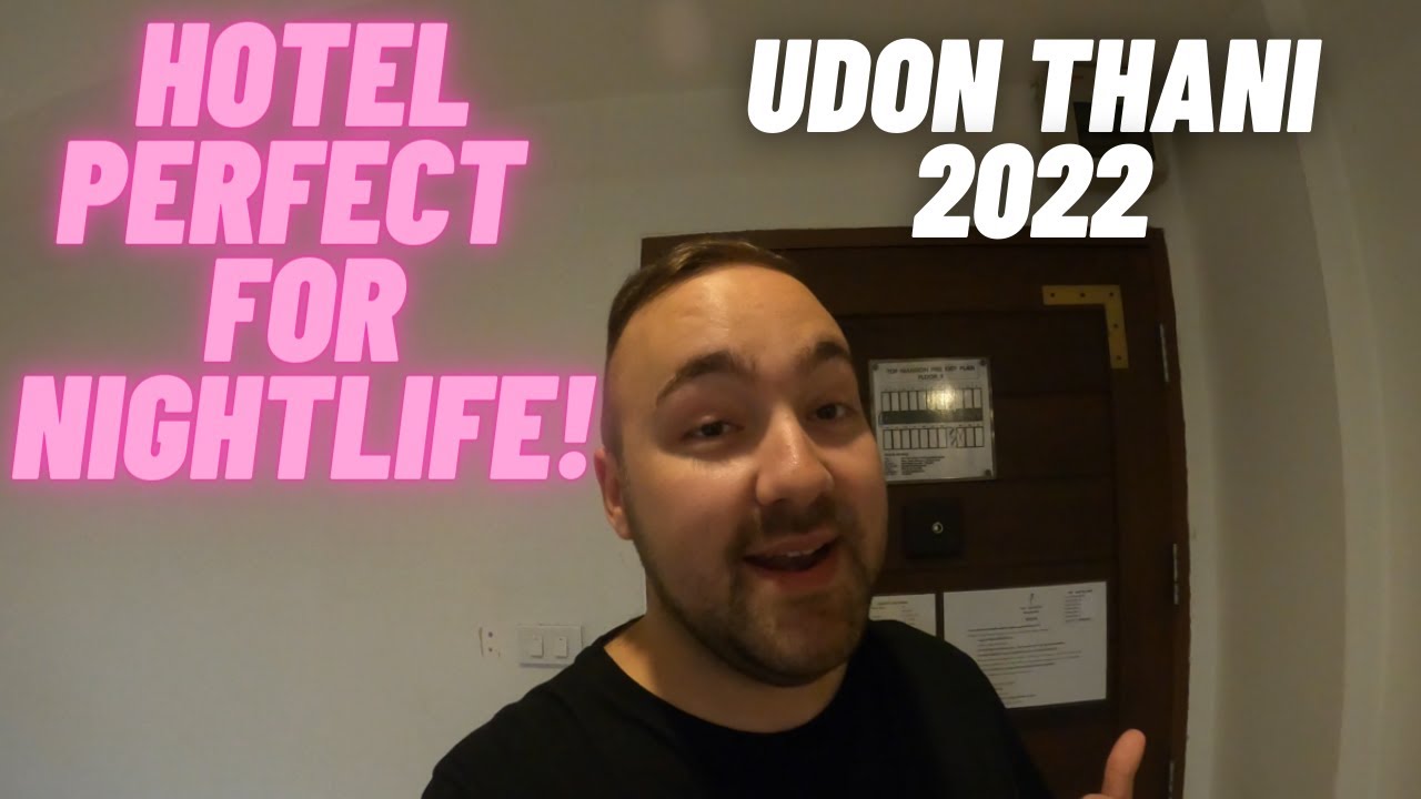 $10 Hotel Right IN THE MIDDLE of Udon Thani’s Nightlife | THAILAND