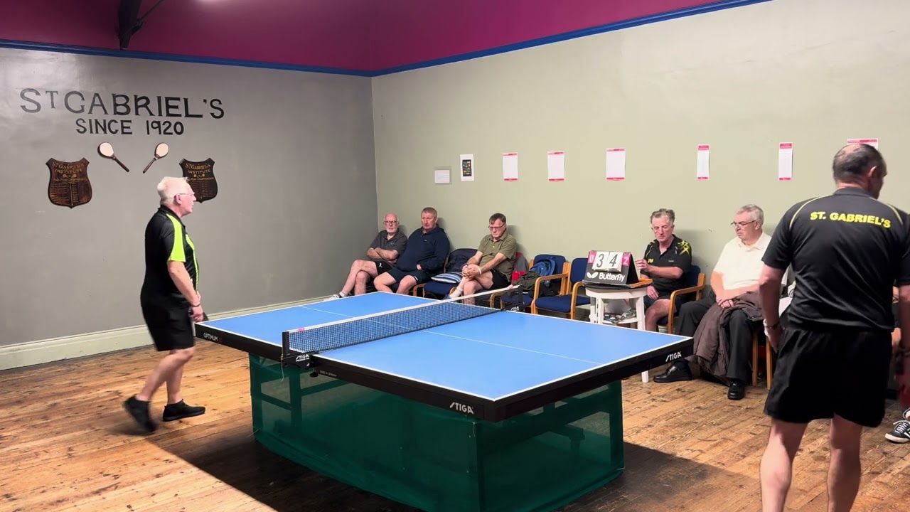 Sunderland Division One - 9/10/24 - Howard McCain v Alan Atkinson (long pips Black)