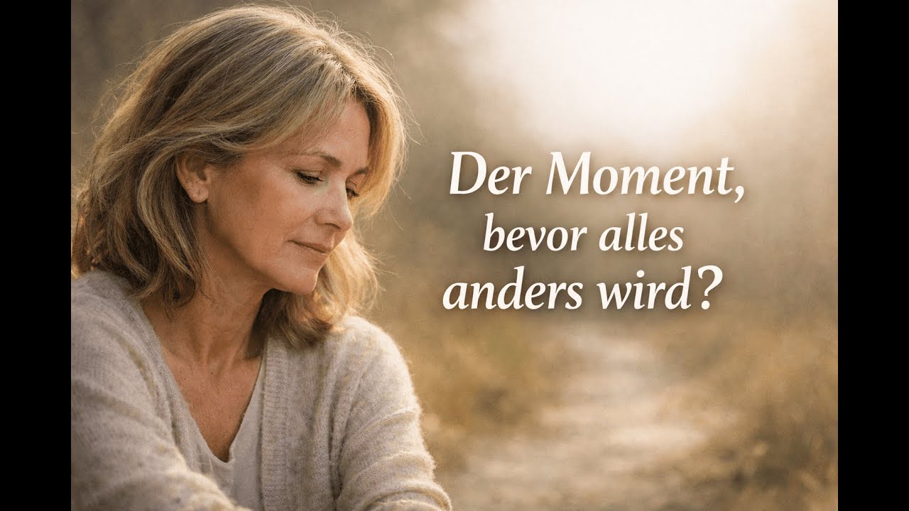Merkst du auch, dass dein Leben sich verändert, aber du siehst den Weg noch nicht?