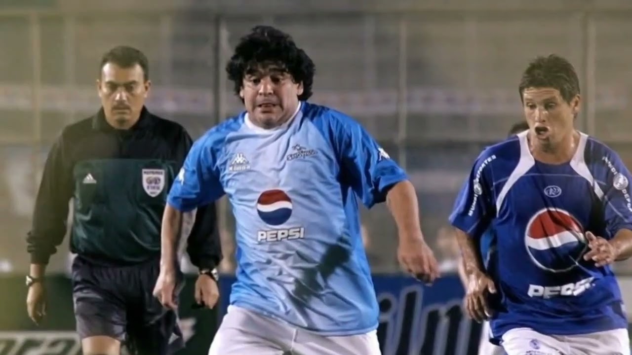 Él día que Diego Armando Maradona jugó en Guatemala.