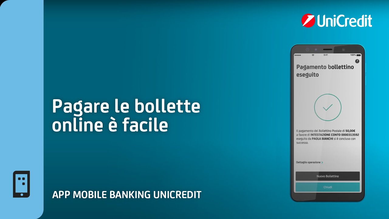 Pagare Le Bollette Online è facile con l'App Mobile Banking