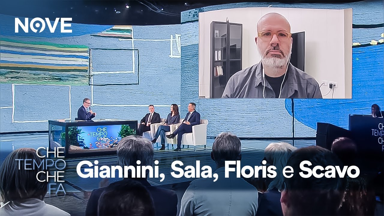 L'attualit&agrave; con Giannini, Sala, Floris e Scavo | Che tempo che fa