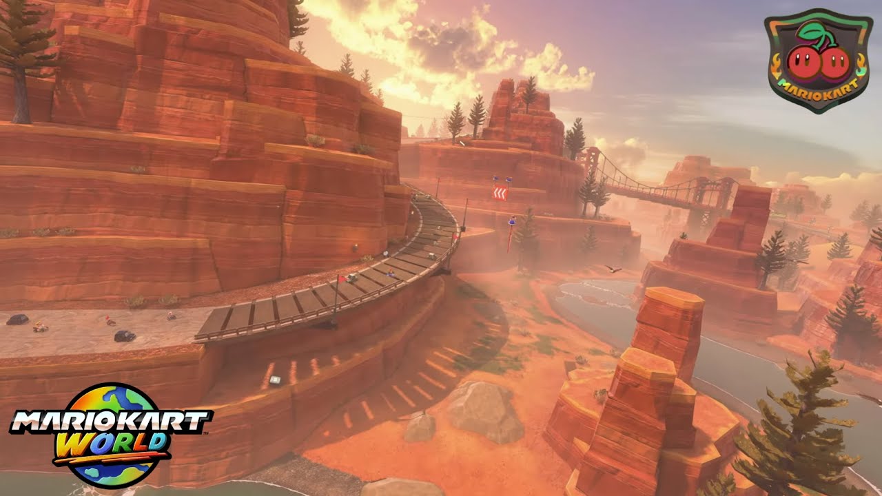 Mario Kart World - Knockout Tour | Cherry Rally (150cc)