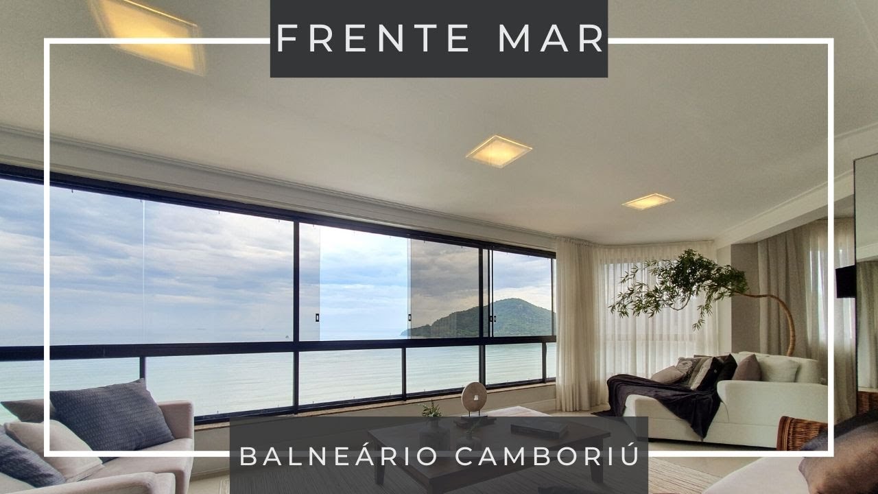 Apartamento decorado Frente Mar em Balneário Camboriú no Edifício Salvador Dali
