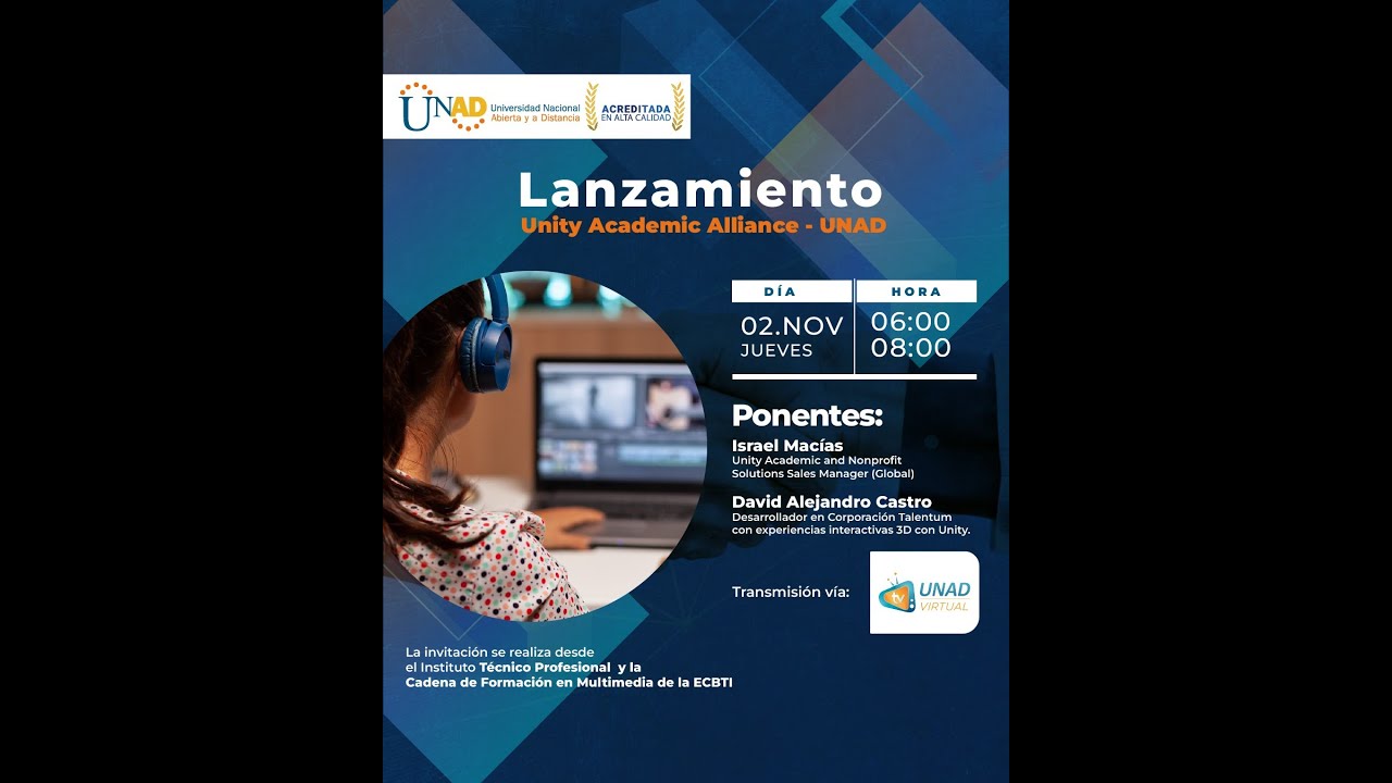 Lanzamiento Unity Academic Alliance - UNAD