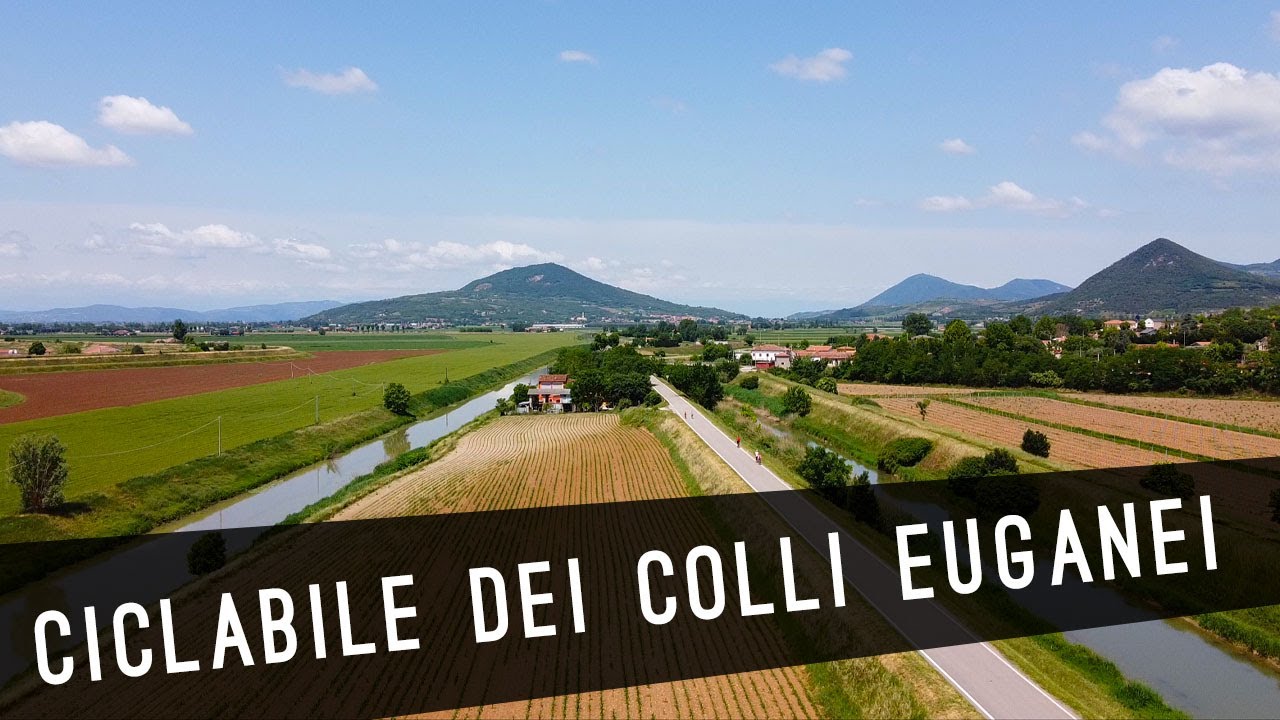 Pedalando attorno i Colli Euganei, la ciclabile E2