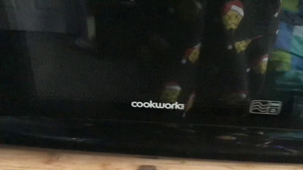 Cookworks EM7 (SEB177S1B-P) microwave full review