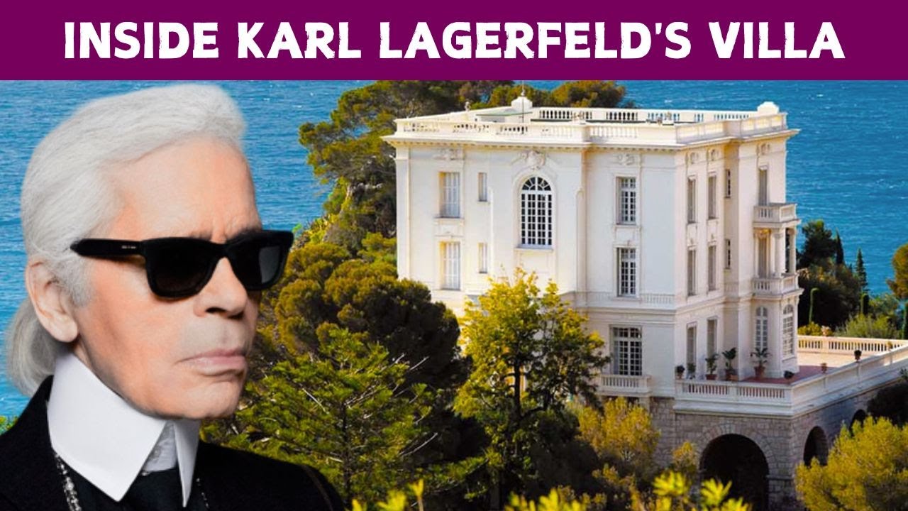 Karl Lagerfeld House Tour in Monaco | Inside Villa La Vigie on the French Riviera