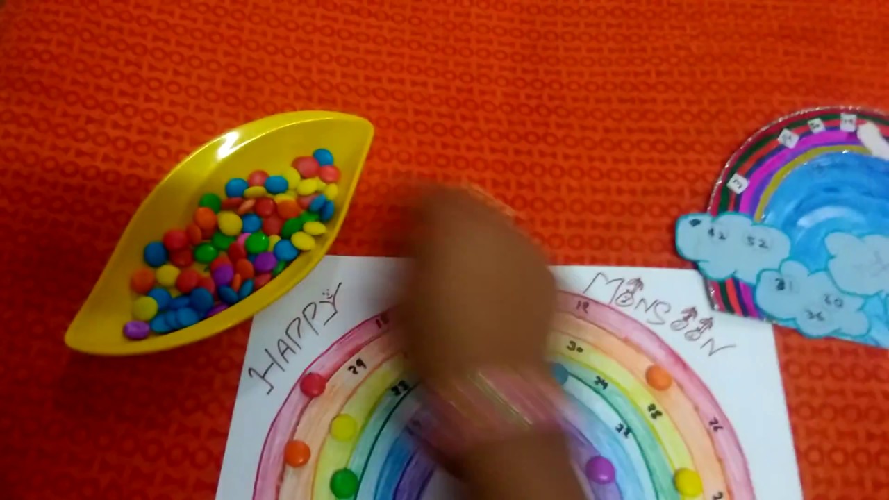 Colour full life rainbow game by Jyoti creation kitty with fun