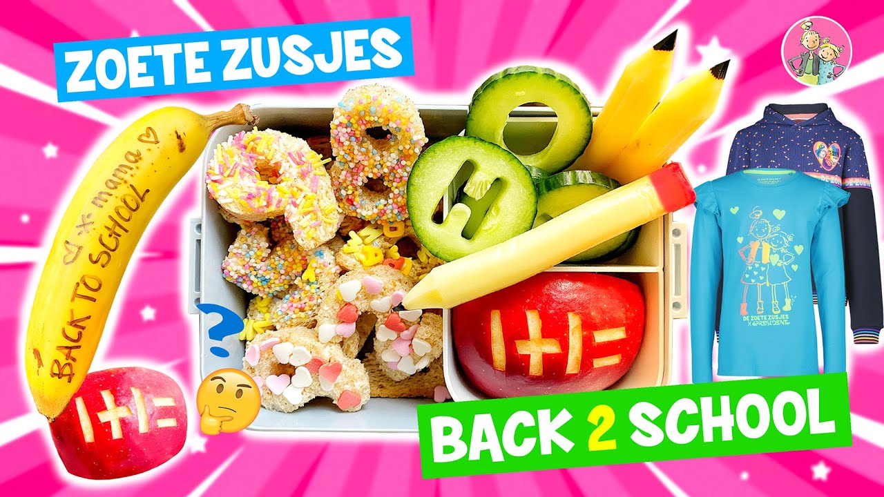 BACK TO SCHOOL LUNCHBOX!! *Lekkere Lunchbox  In School Thema!! ♥DeZoeteZusjes♥