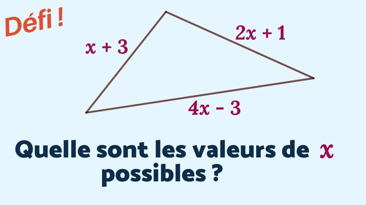 Ce triangle n’existe pas.
