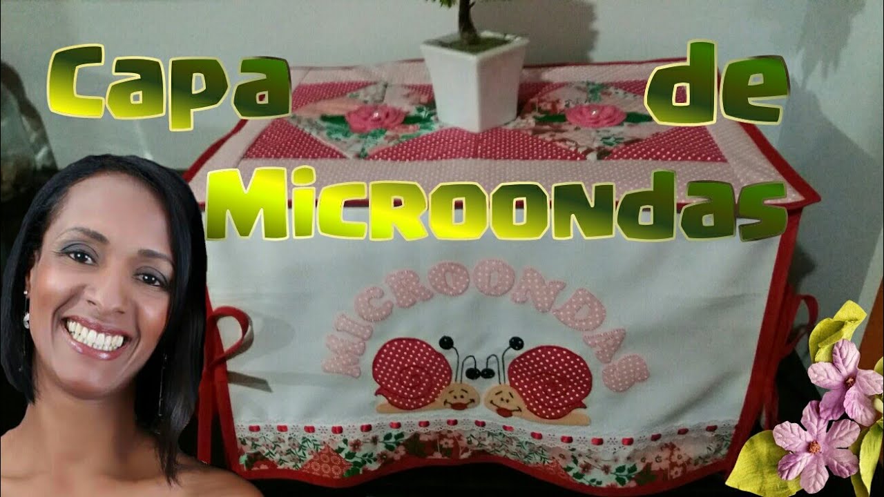 Capa para microondas-  @coisasdacris9013