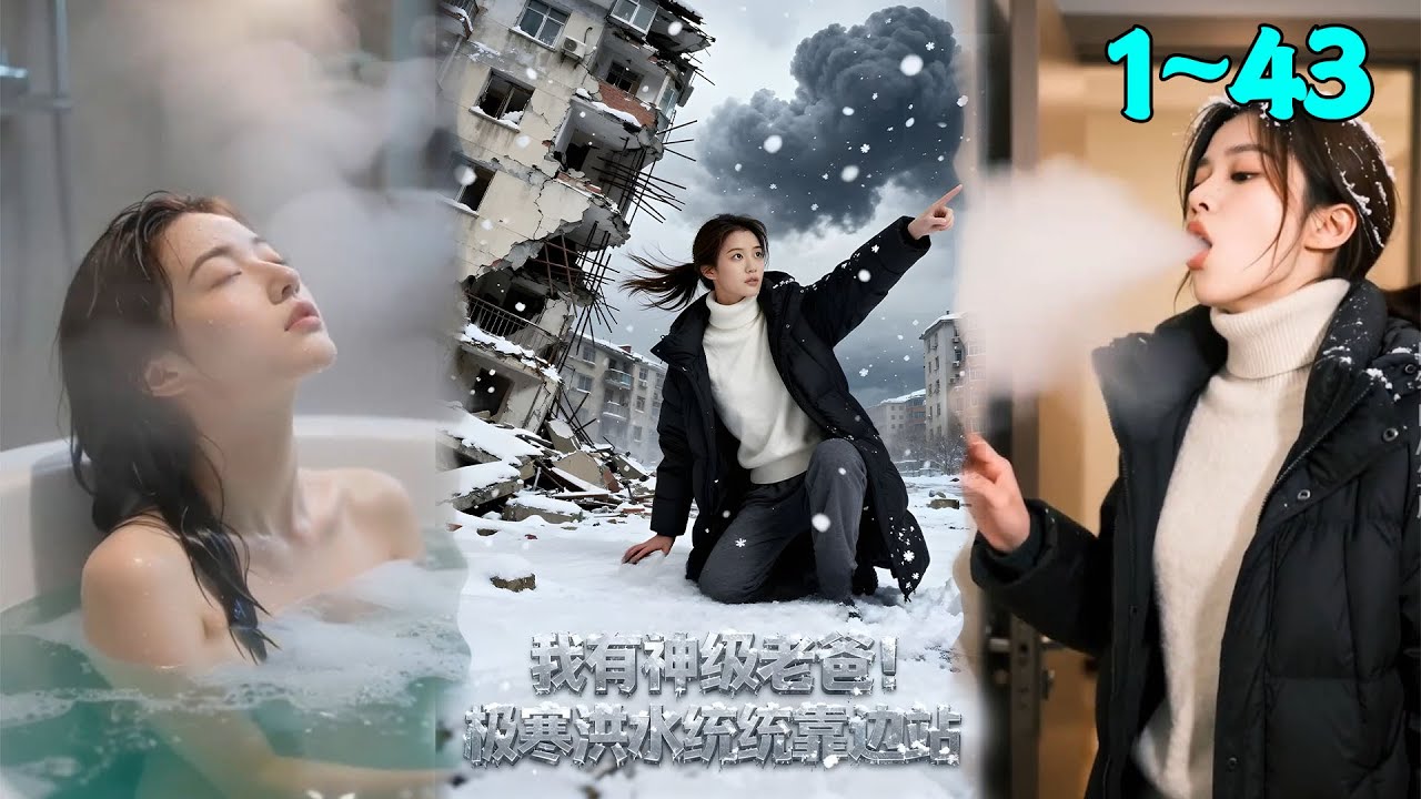 【我有神级老爸极寒洪水统统靠边站】零下70度极寒突降！姐弟逃亡老家求生&hellip;&hellip; #漫剧 #短剧 #ai剧 #ai真人剧 #末日 #逆袭 #求生 #天天剧场