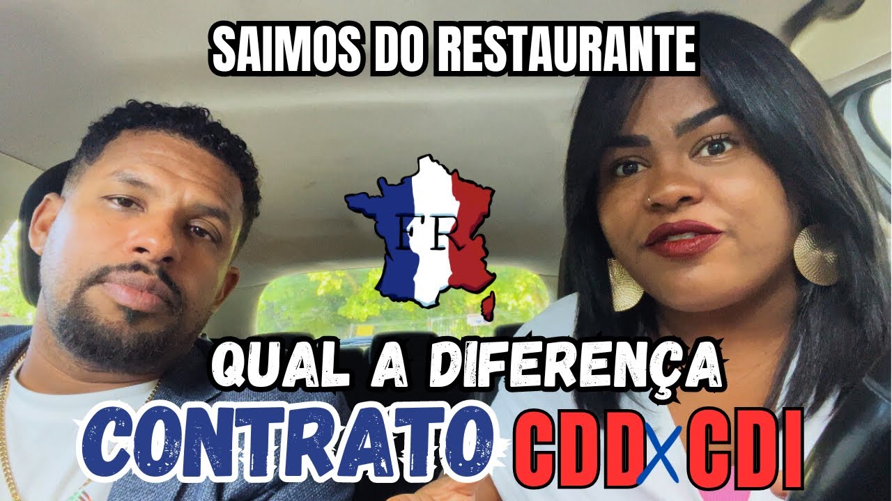 CDD OU CDI entenda A DIFERENÇA DESSES CONTRATOS DE TRABALHO NA FRANÇA🇫🇷(DESISTIMOS DO RESTAURANTE)