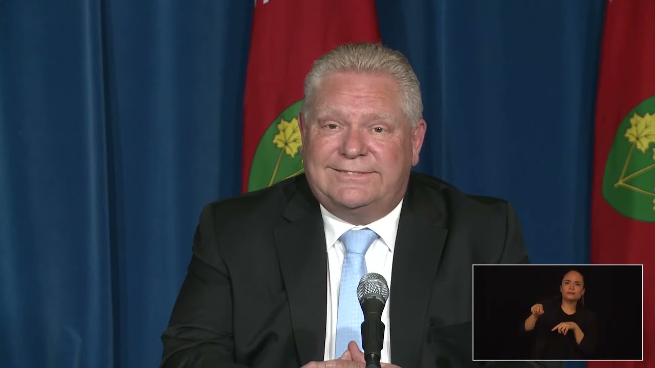 Premier Ford provides an update at Queen's Park | May 13