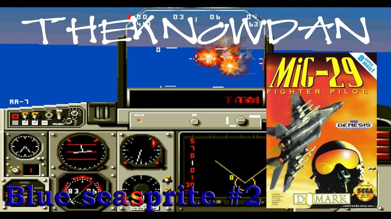 Mig-29 Fighter Pilot Прохождение на русском (Sega) Blue Seasprite 2