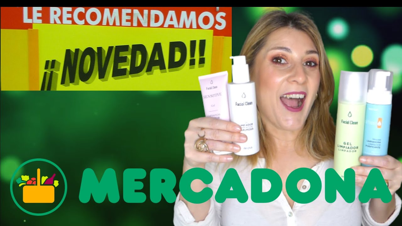 NOVEDADES MERCADONA// TODOS SUS LIMPIADORES FACIALES* a prueba/ FUNCIONAN??