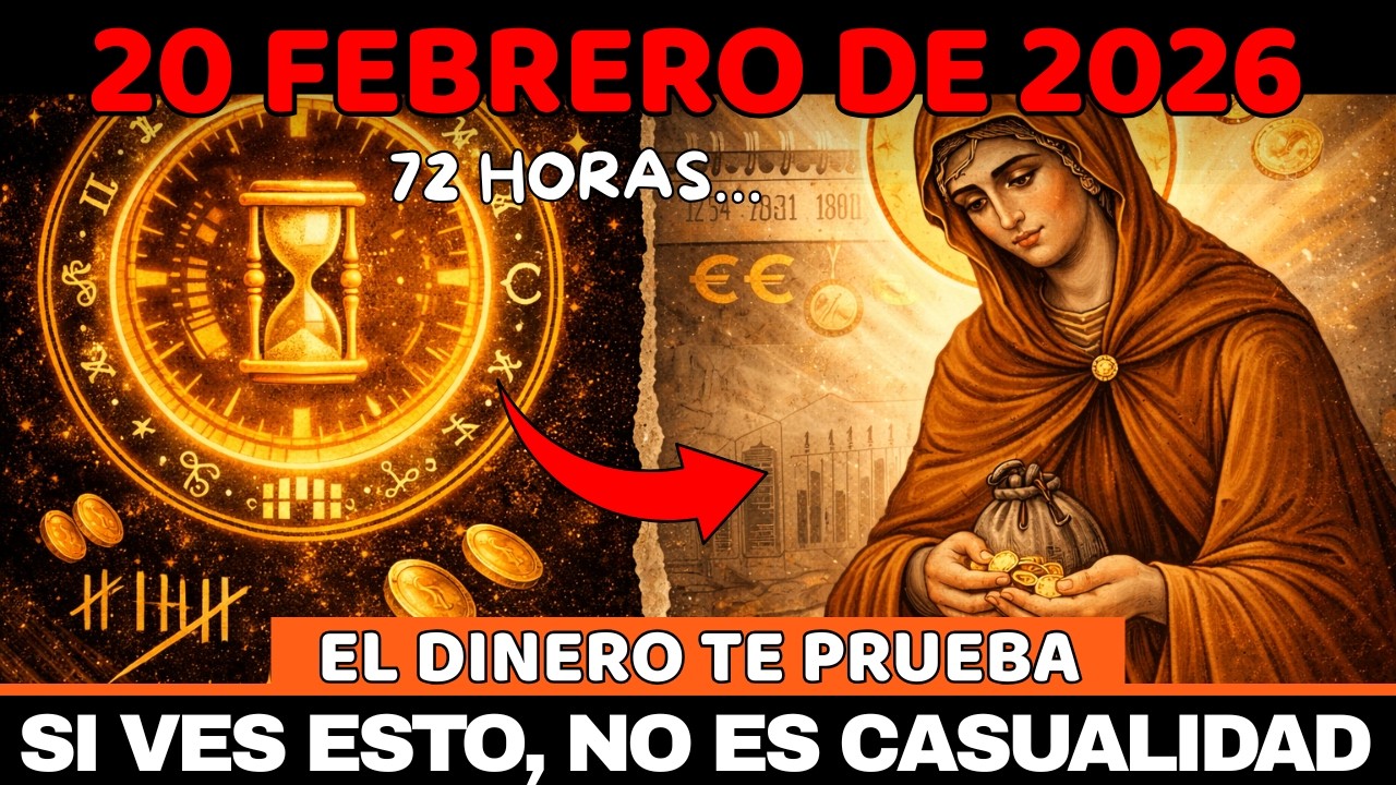 ¡ATENCIÓN! 20 FEBRERO: Llega una prueba con el dinero