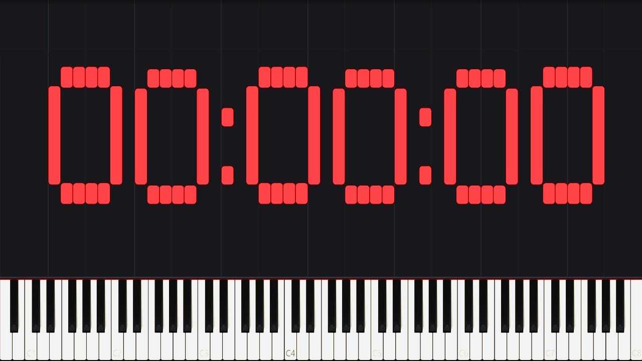 Piano Timer (A musical way to tell the time)