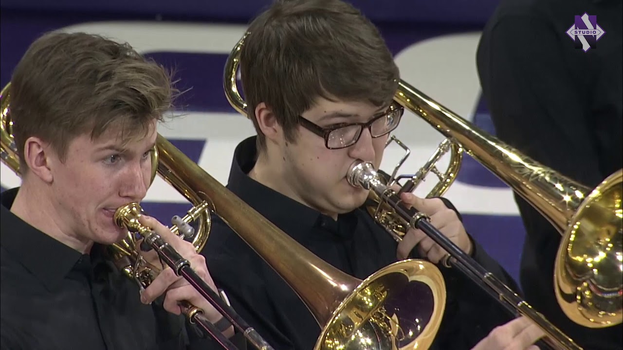 Northwestern Trombone Choir - Star-Spangled Banner - Feb  13, 2019
