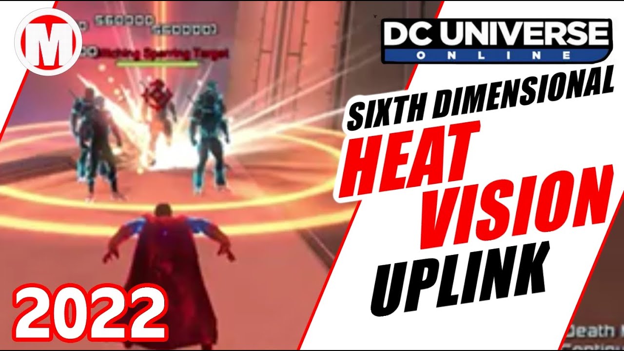 DCUO Sixth Dimensional Heat Vision Uplink Device.... and Car Strike Uplink Device
