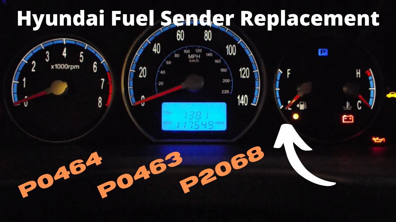 Замена поплавка в топливном баке Hyundai Santa Fe. Неисправность указателя уровня топлива. #hyund...
