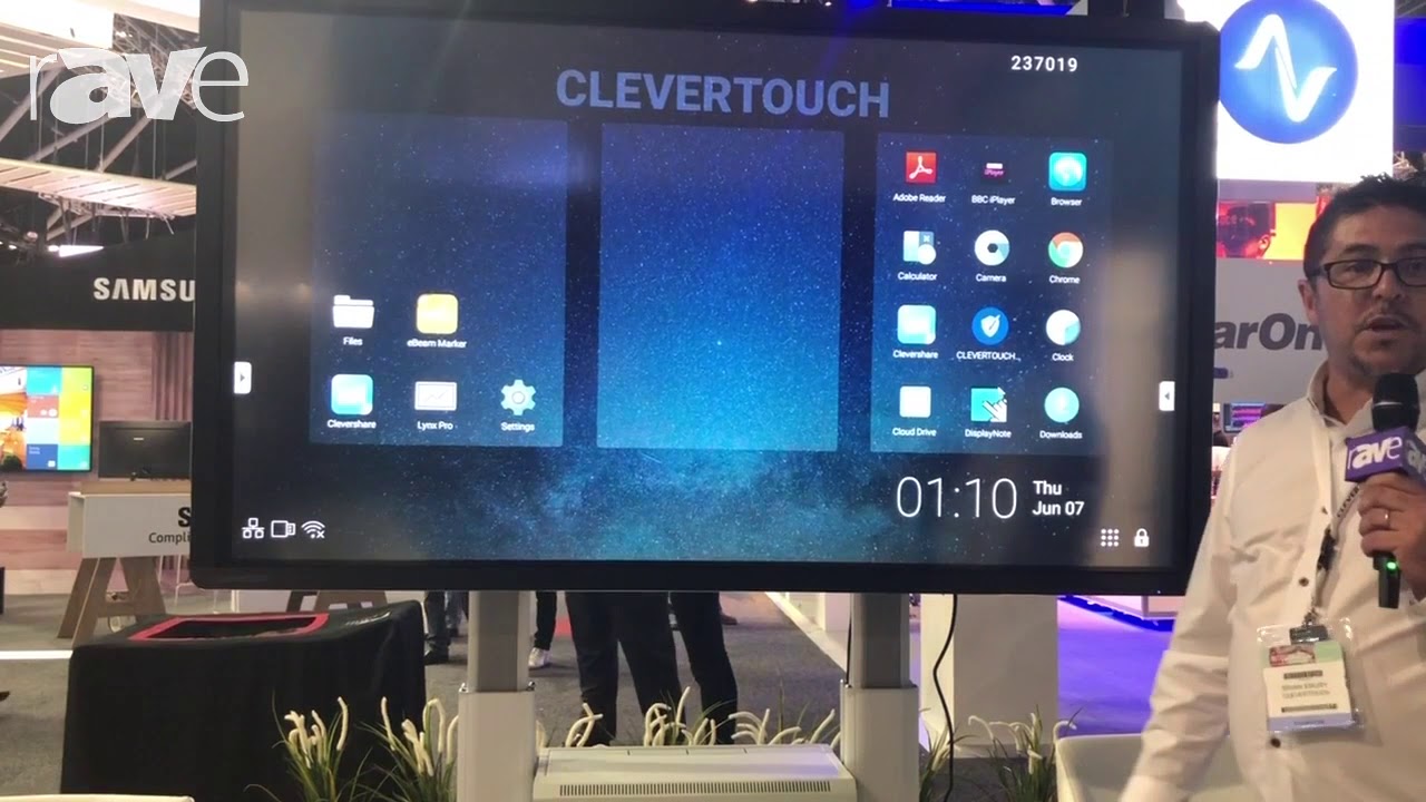Integrate 2018: Clevertouch Highlights Lynx Pro Software