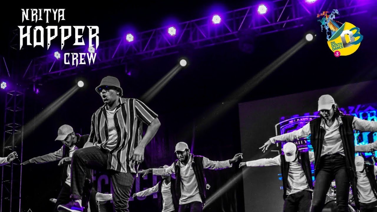 Nritya Hopper Crew | Nrityam | Dance Choreo Azadi | HipHop | Eclectika NIT Raipur | D3 DilDostiDance