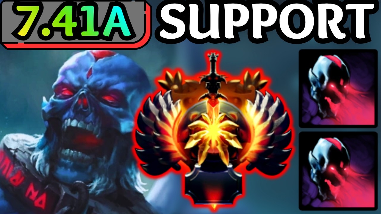 🔥 LICH Hard Support NEW Patch 7.41a &mdash; Domination 🔥 Dota 2 Support