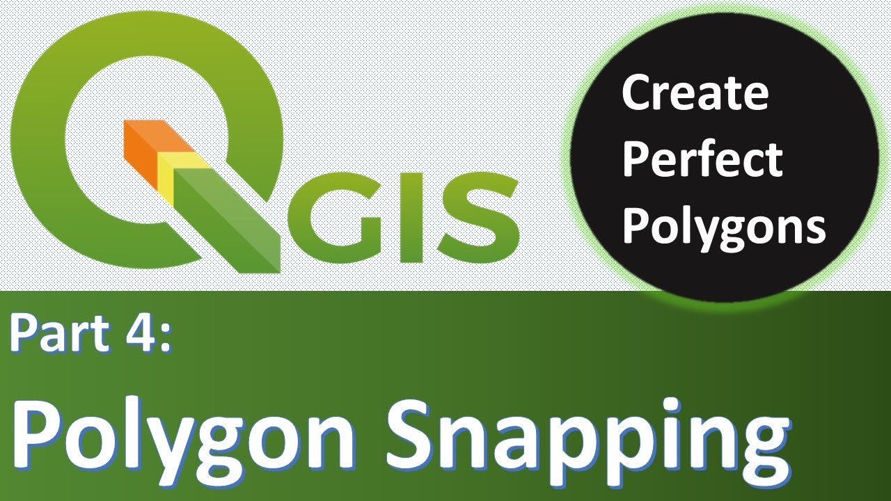 Polygon Snapping in QGIS  #qgis #gis #technology